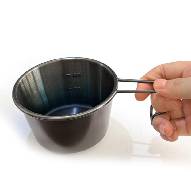 Multifuntional Use 200ml Capacity Camping Bowl Heatproof Portable Cookware Suitable for Campers Trail Explorers Use