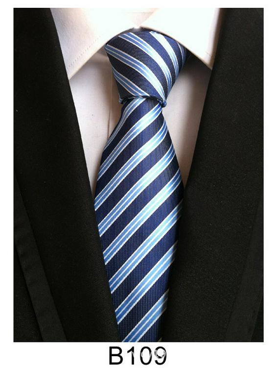 Cravate homme en soie et polyester faite main – Décontractée, formelle ou professionnelle