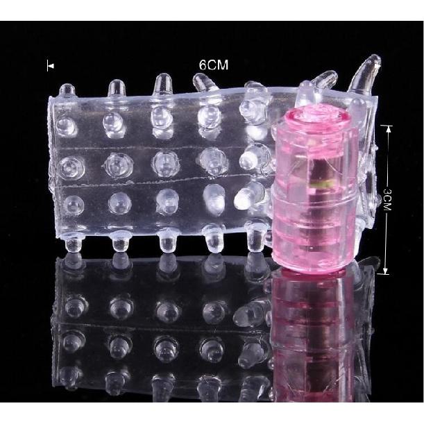 Longer-lasting Ring Sex Vibrator Stronger Erection Tingling Additional Stimulation Finger Rings Bullet Vibrating Love
