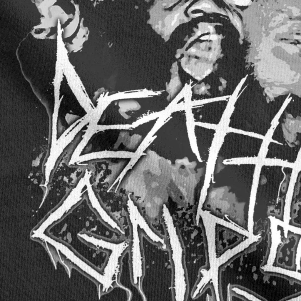 Death Grips T-Shirt for Men Novelty Pure Cotton Tees Crewneck Short Sleeve T Shirt Plus Size Clothes