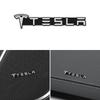 For Aluminum Car Audio Emblem Sticker Speaker Decoration For Tesla SpaceX Model 3 Highland 2023 S X Y P75D P85D P90D P100D