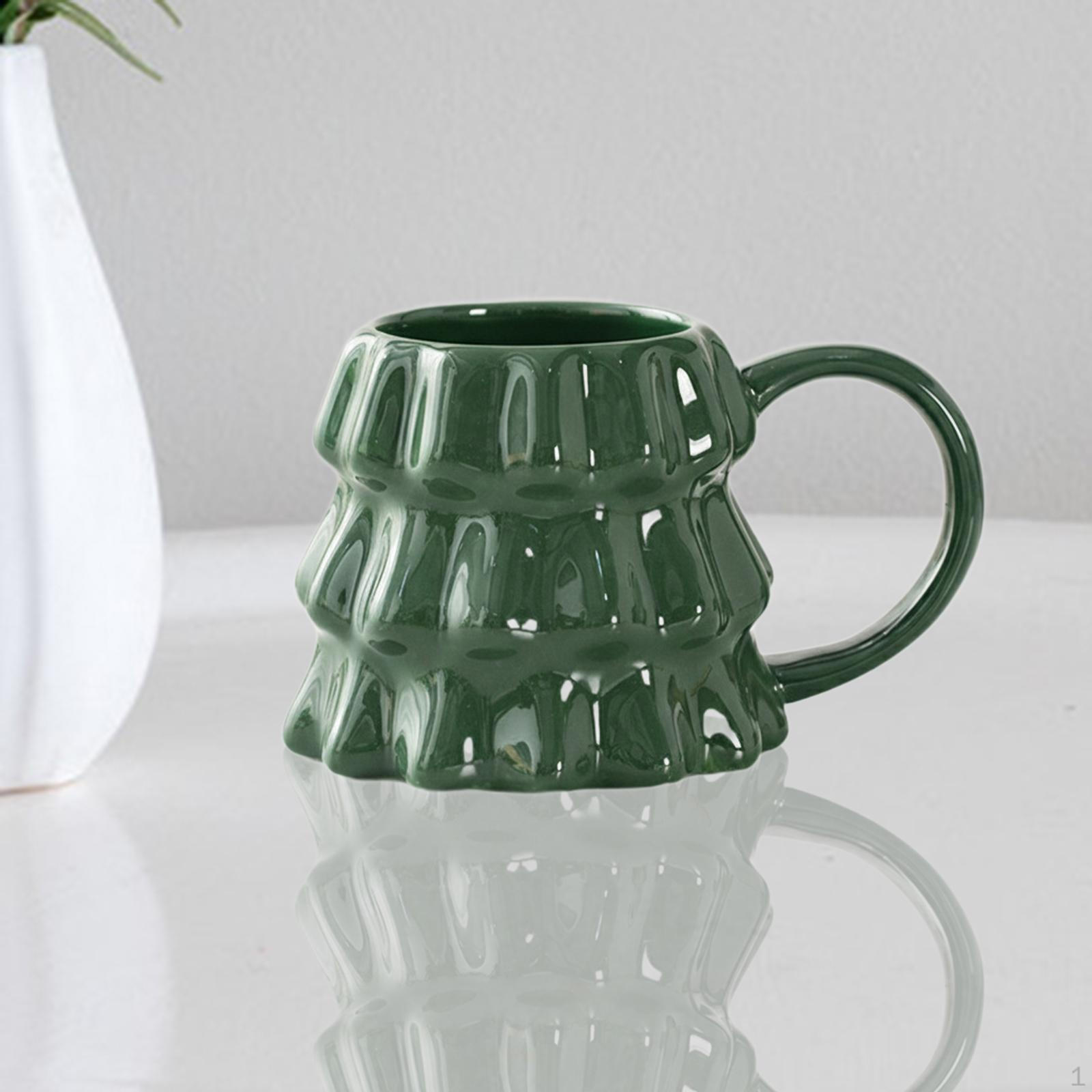 

Christmas Coffee Mug Drinking Creative Decorative with Handle Novelty Milk Cup Tea