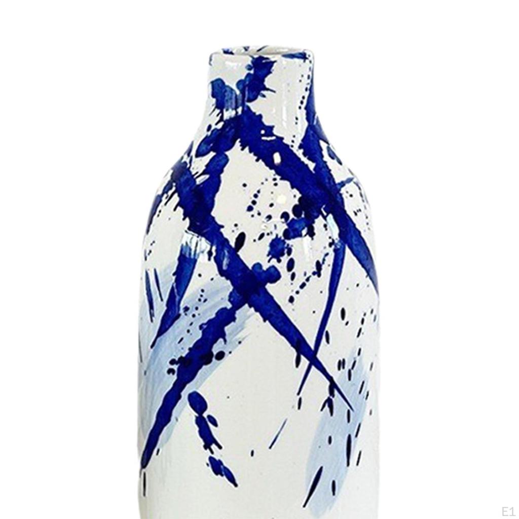 Keramik Blumenvase Dekorative Tisch Desktop Ornament Mittelstück für TV-Schrank