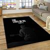 Tappeto Decorativo 3D The Last of Us Gioco Horror TV Joel Pedro per Soggiorno Camera da Letto Arredamento Casa, Decorazione Antiscivolo per Divano Zerbino Regali