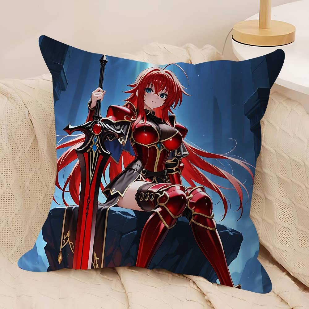 Anime H-High School DxD Pillow Cushion Cover Pillowcase Living Room Sofa Home Decor Customized