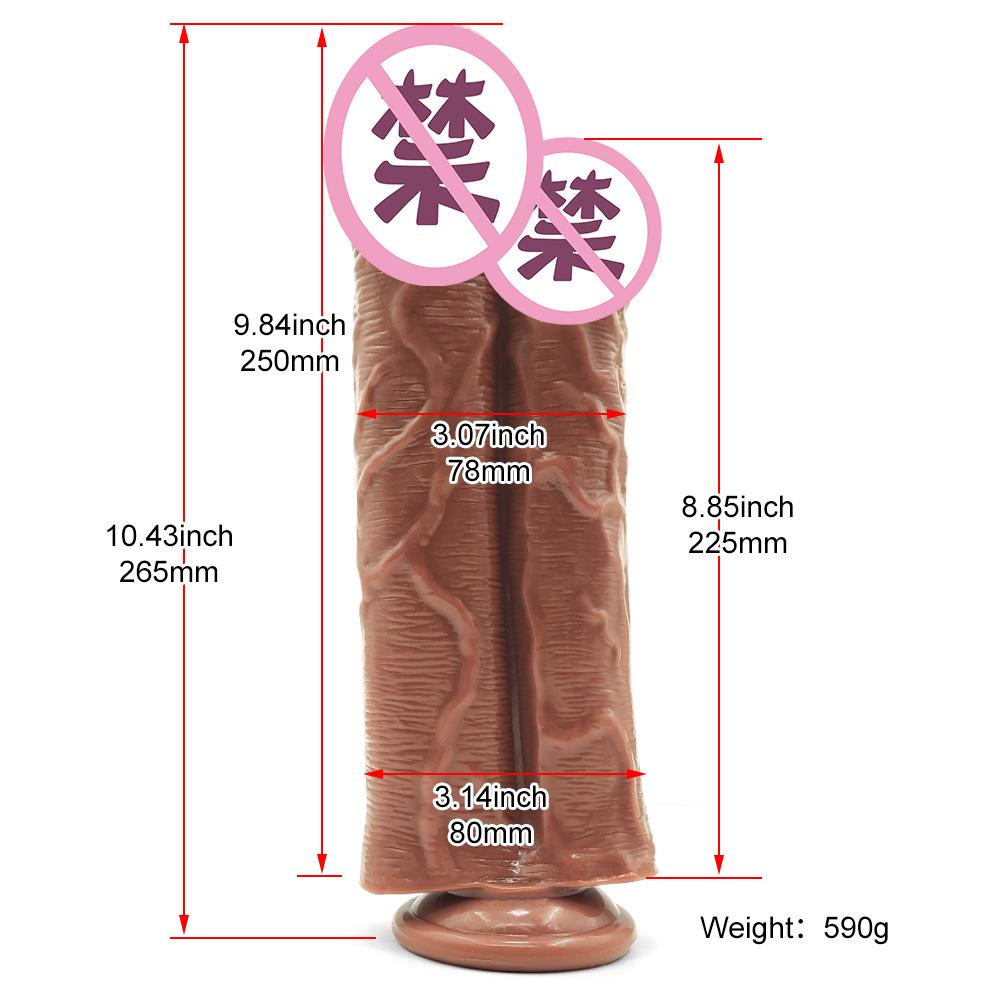 Female Lala Front, Yin, and Back Courtroom Dual headed dildo Anal Plug Training Masturbator Sexual Products Sexual Pleasure