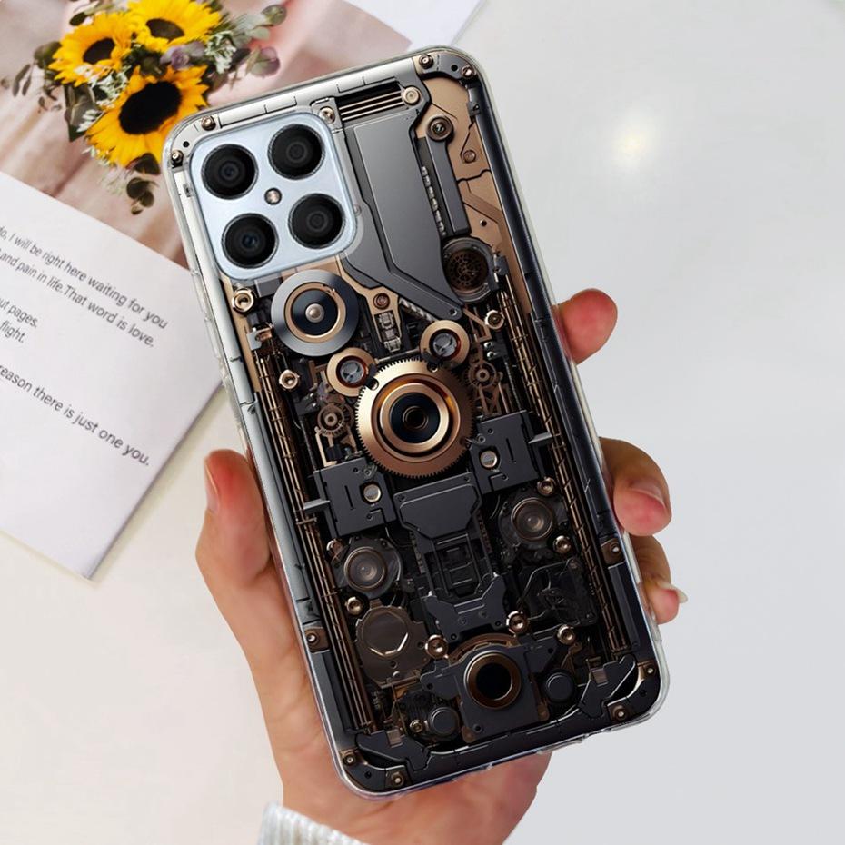 Fashion Cool Pattern Case For Honor X8 TFY-LX1 TFY-LX2 TFY-LX3 Soft Silicone TPU Back Cover For HonorX8 X 8 4G Phone Cases