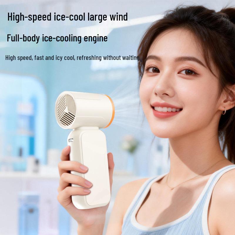 Compact High-Speed Handheld Fan with Large Airflow - Perfect for Outdoor Use In Southeast Asia