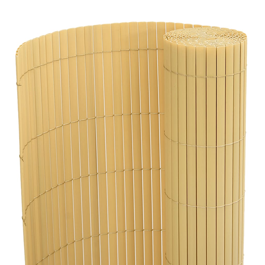 Vidaxl Double-Sided Fence, 110 X 400 Cm, Yellow