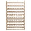 Vidaxl Stojak Na Wino, 72,5X25X111,5 Cm, Lite Drewno Sosnowe