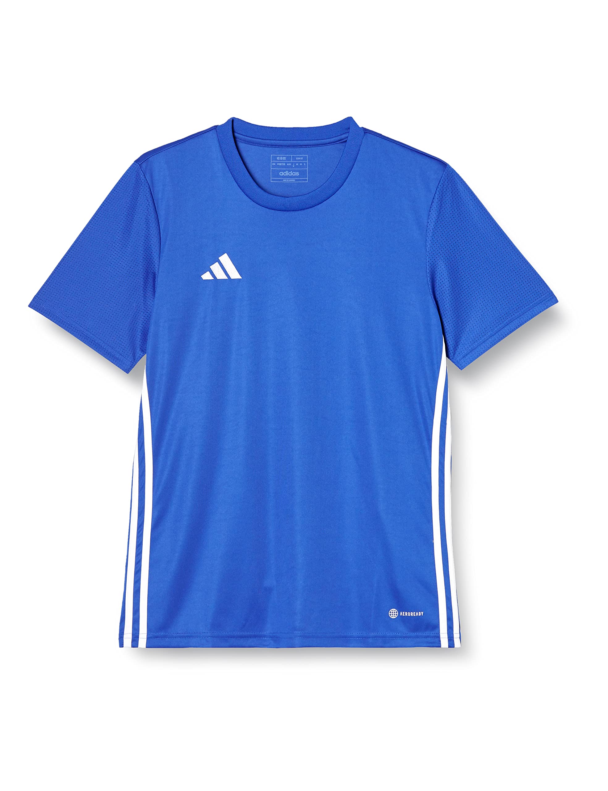 

Adidas Tavera 23 Jersey Soccer Short Sleeve Team Royal Size S Men s T-Shirt, Blue/White (H44528), (WJ465)