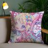 N-Needy Girl O-Overdose Game Cushion Cover Soft Short Plush Double-Sided Printing Home Decor Machine Washable Pillow Case Gift