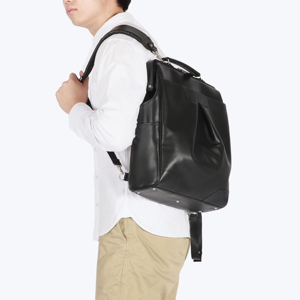 Tact Leather Backpack L [Masterpiece] Ver. 04021-l Black/10