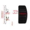 2 Pieces Motorcycle Footboard Footpeg Foot Peg Blocks Easily Install Part AntiSlip Pedal for