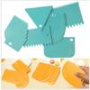 Pottery Plastic Scraper Tools Clay Sculpture Tooth Shape Pottery Clay Sculpture Carving Tool DIY Clay Texture Scraper