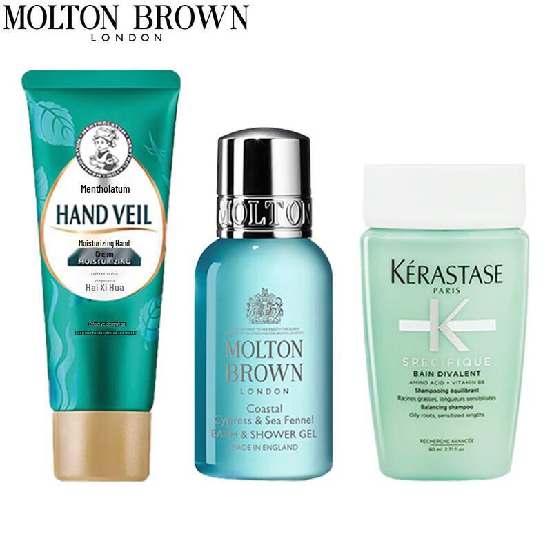 Molton Brown Sea Fennel Travel Essentials Set 180ml