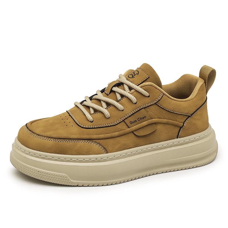 Men's Shoes Summer Breathable Casual Board Shoes Teen Feeling Sports Heightening Trendy Shoes New Fashion