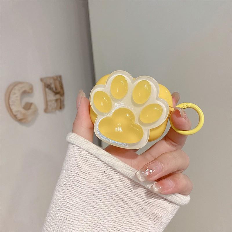 

Cute 3D Ins Cat Paw Suitable AirPods 4 Generation Protective Case Apple Bluetooth Headphone Pro 2 Airpods 4