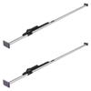 Cargo Bar, Ratcheting Cargo Bar Adjustable from 2261mm To 2642mm, Heavy-duty Steel Cargos Stabilizer with Non-Slip Foot Pad, Truck Bed Load Lock Bars