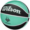 Wilson WNBA Team Tribute New York Liberty Ball, Unisex Black Basketball
