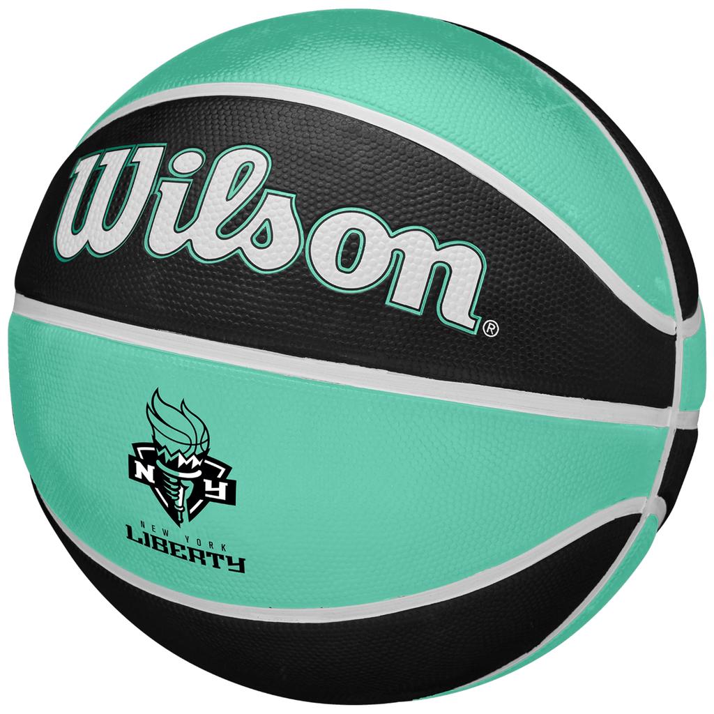 Wilson WNBA Team Tribute New York Liberty Ball, Unisex Black Basketball