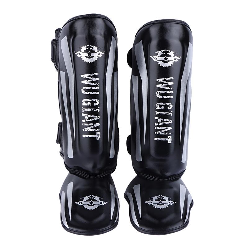 1 Paar Kickboxen Boxen Schienbeinschützer Pads Muay Thai Kampfsport Sanda Wushu Beinschutz Taekwondo Mma Kampf Knöchelschützer