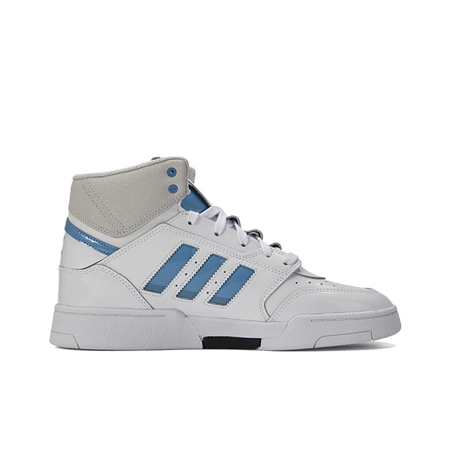 adidas Originals Drop Step XLT High-Top Skate Shoes Unisex Skate Shoes White Blue FX7686