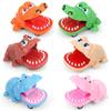 Pull  Back  Toy Cartoon Crocodile-shaped Bite Hand Toy Mini Pull Back Car Gift