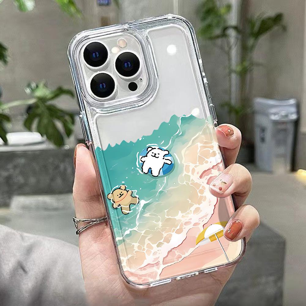 Drop-Proof Phone Case for iPhone 11 12 13 14 15 16 iPhone 14 15 16 Pro Max Samsung A16 A35 A36 A54 A55 S25 Xiaomi 11T