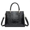 Crocodile Pattern Women's Handbag High Quality Leather Ladies Shoulder Messenger Bags Sac