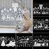 Christmas Window Stickers Christmas Wall Sticker Kids Room Wall Decals Merry Christmas Decorations For Home New Year Stickers
