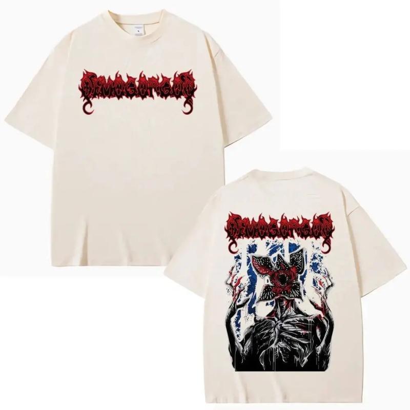 Y2k Vintage Clothing TV Series Eddie Munson The Demogorgon 2026 New Bestseller Print Cotton Y2k Graphic Hawaiian T Shirts Unisex