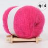 5Pcs Baby Mohair, Hand-woven DIY Sweater Scarf Thread Baby Thread Fine Wool