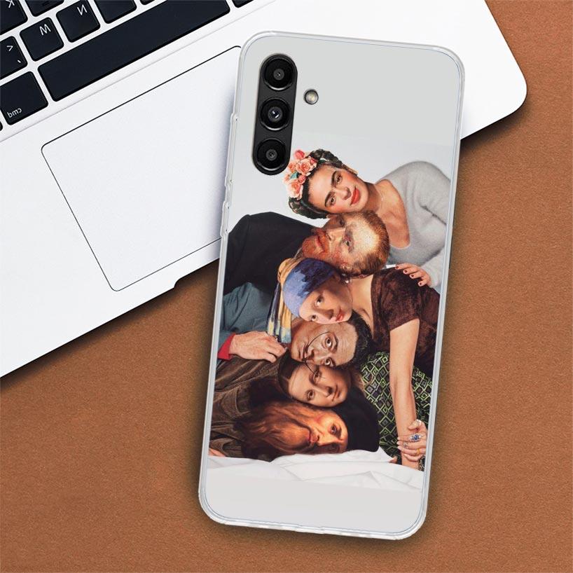 Van Gogh Mona Lisa Funny Art Phone Case For Samsung Galaxy A51 A71 A50 A70 A40 A30 A20E A10 A41 A31 A21S A11 A01 A6 A8 + A7 A9 P