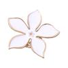 Exaggerated Large Petal Flower Finger Rings Fashion Accessory for Women Grunge Jewelry Statement Pieces Styles