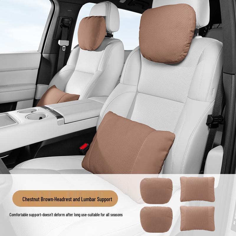 Ideal Car Headrest i6i8/L6L7L8L9: Universal Neck & Lumbar Support Cushion for All Seasons