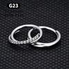 F136 G23 Titanium Nose Ring 16G Hinged Segment CZ Septum Clicke Daith Earrings Hoops Ear Cartilage Tragus Helix Piercing Jewelry