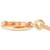 HERMES Excellent condition Chaine d'Ancre Mini Maillon PM Pendant Necklace Orange / rose goldUsed