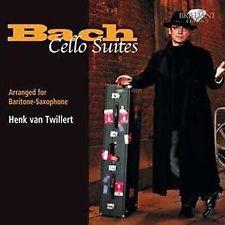 CD HENK VAN TWILLERT, JOHANN SEBASTIAN - Cello Suites Arranged For Baritone- 93637 Brilliant Class Netherland Classical Used