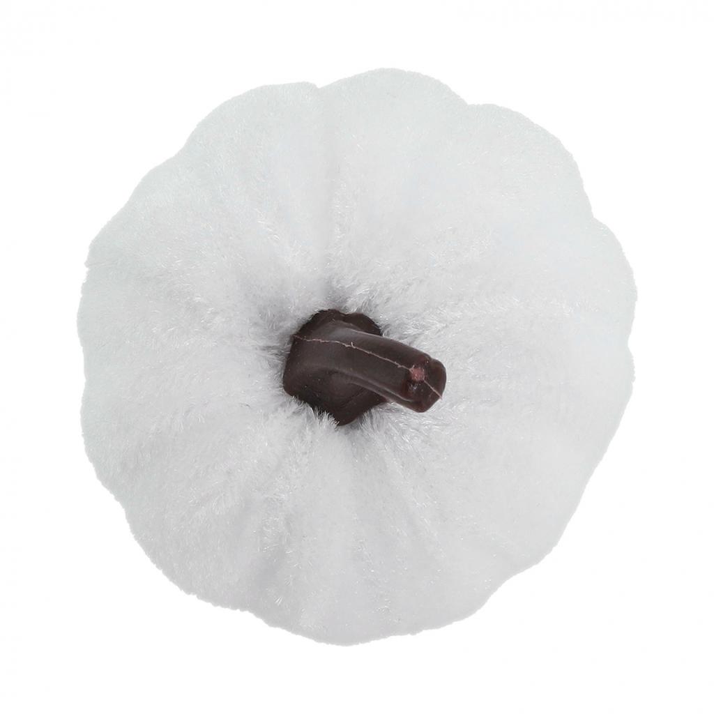 Färgglad Tygpumpa Halloweenpumpa Dekor Simuleringspumpa Dekoration