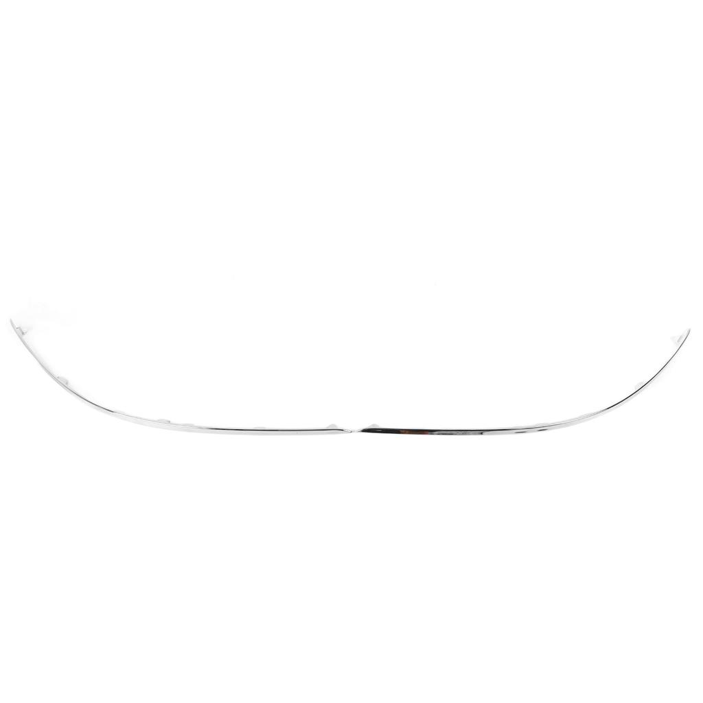 2pcs Front Bumper Lower Chrome Molding Trim 204 885 0821 Replacement for Benz C‑Class W204 Standard Pre‑Facelift 2008