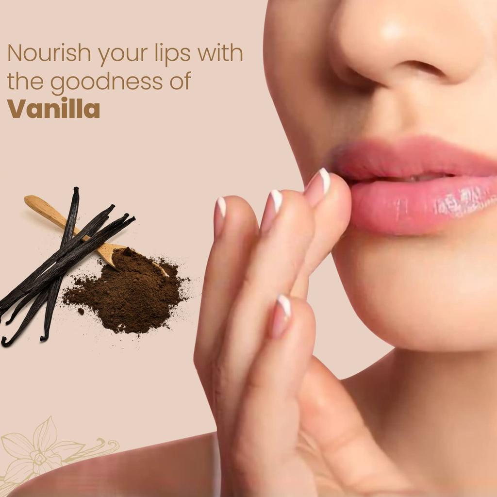 Himalaya Natürlicher Weicher Vanille Lippenbalsam 4,5g Feuchtigkeitspflege Für Trockene Rissige Lippen Mit Vitamin E