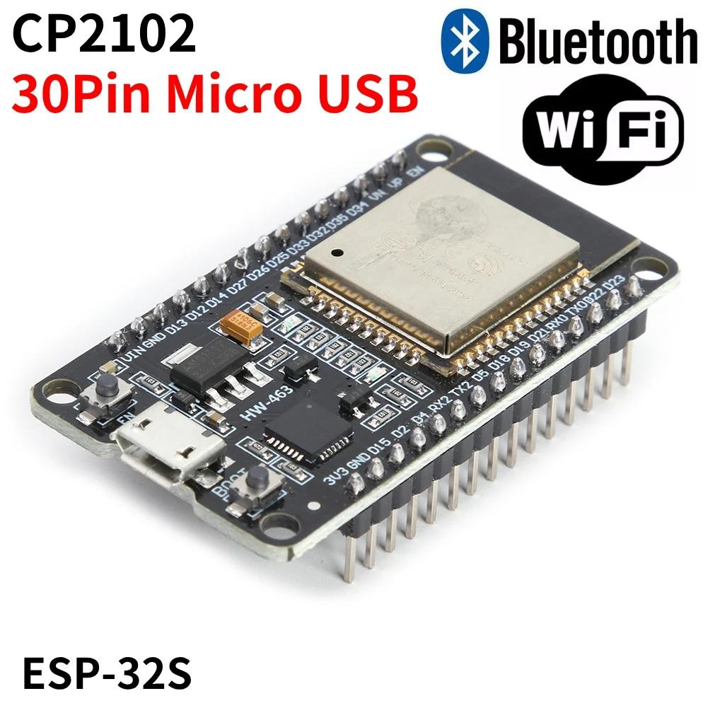 ESP32 ESP-32S ESP WROOM 32 WIFI Board Bluetooth Module Dual Core 32Bit CPU ESP32 Development Board Board 30Pin Wireless Module