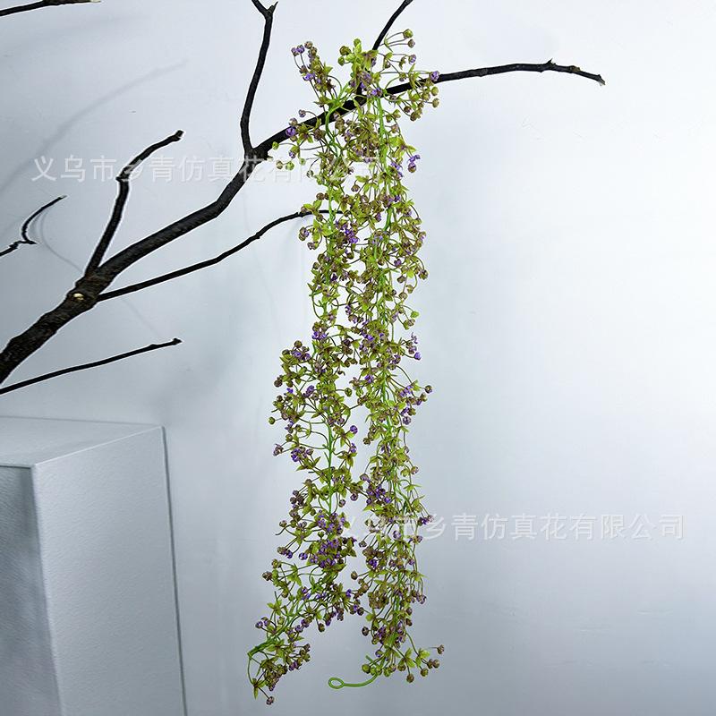 Artificial Green Plant Simulation Gypsy Rattan Wall Hanging Home Ceiling Decoration Simulation Vine Hanging Plant