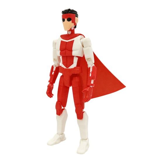 Action Figure Exquisite with Flexible Joints Fully Articulated Model Desktop Display Collectible Gift for Fans