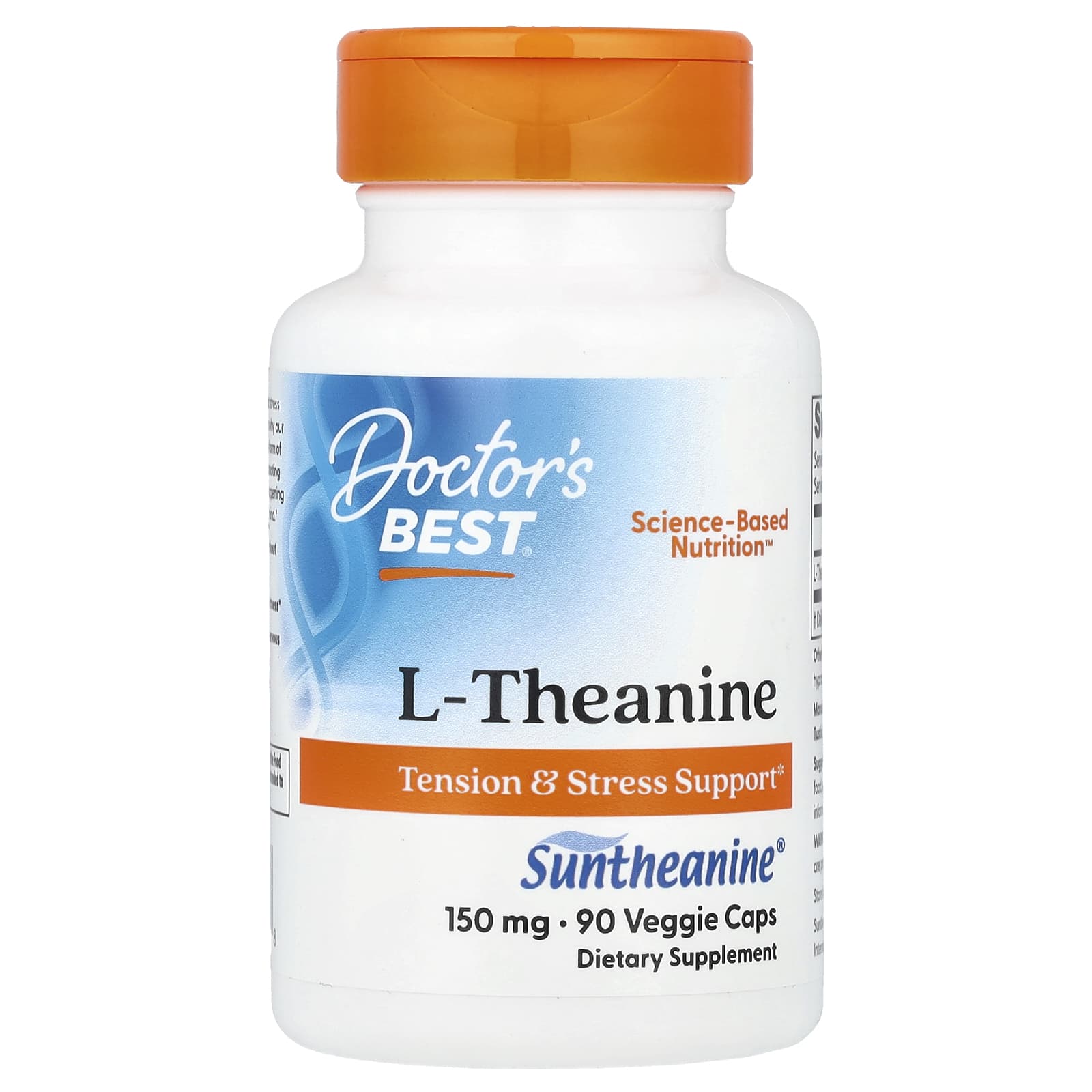 

Doctor S Best, L-Theanine with Suntheanine, 150Mg, 90 Veggie Caps
