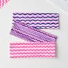 Sweat-absorbent Makeup Headband Wavy Stripe Sport Hairband Fashion Yoga Headband  Daily Use