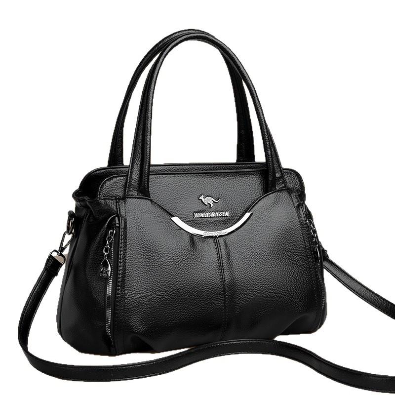 Large Capacity Single-shoulder Crossbody Bag for Middle-aged Mothers in Handbag Form