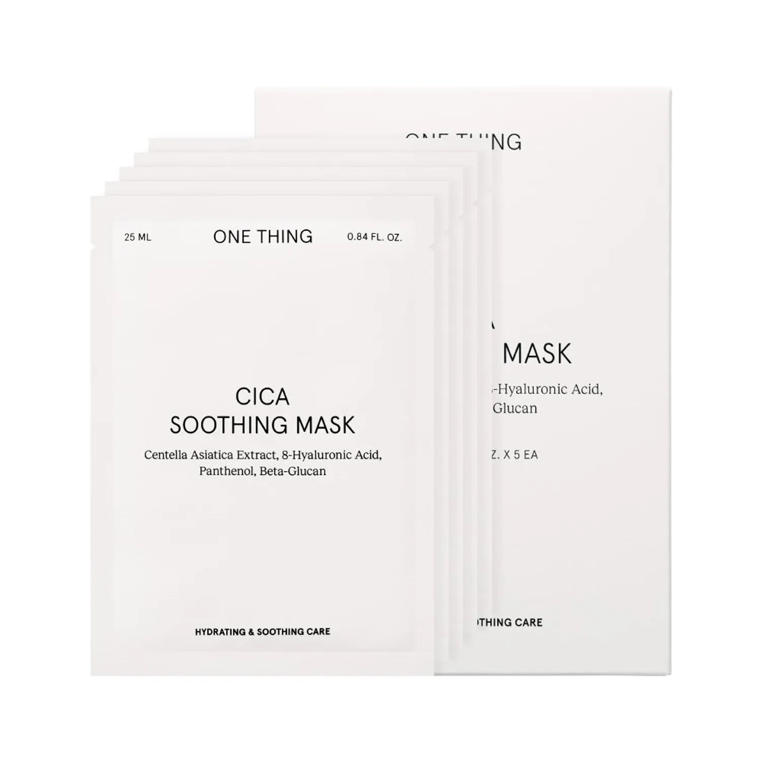 ONE THING Cica Soothing Mask Sheet 5P 5P