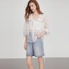 ELLE Casual Minimalist Comfortable Versatile Cropped Jacket Women jackets EF51967